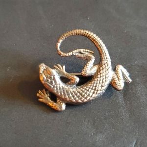Sterling Silver Lizard Pin🦎
